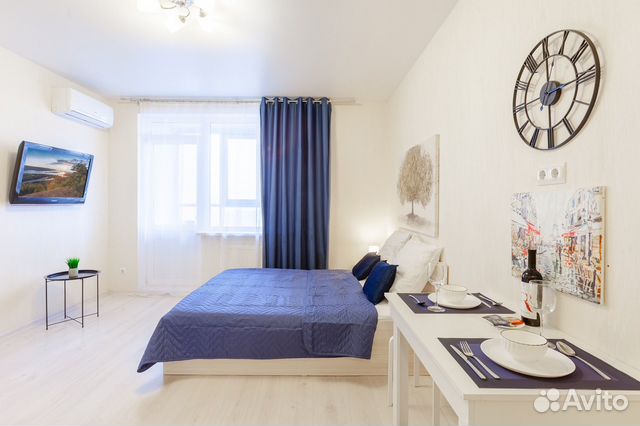 Квартира-студия, 36 м², 1 кровать
Квартира-студия, 36 м², 1 кровать