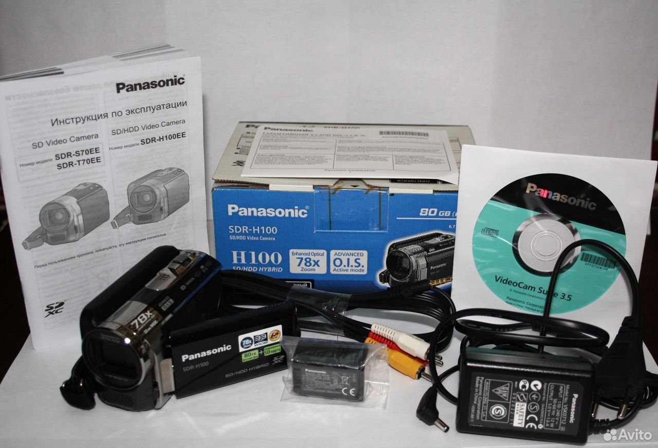 инструкция sdr s100 panasonic бесплатно