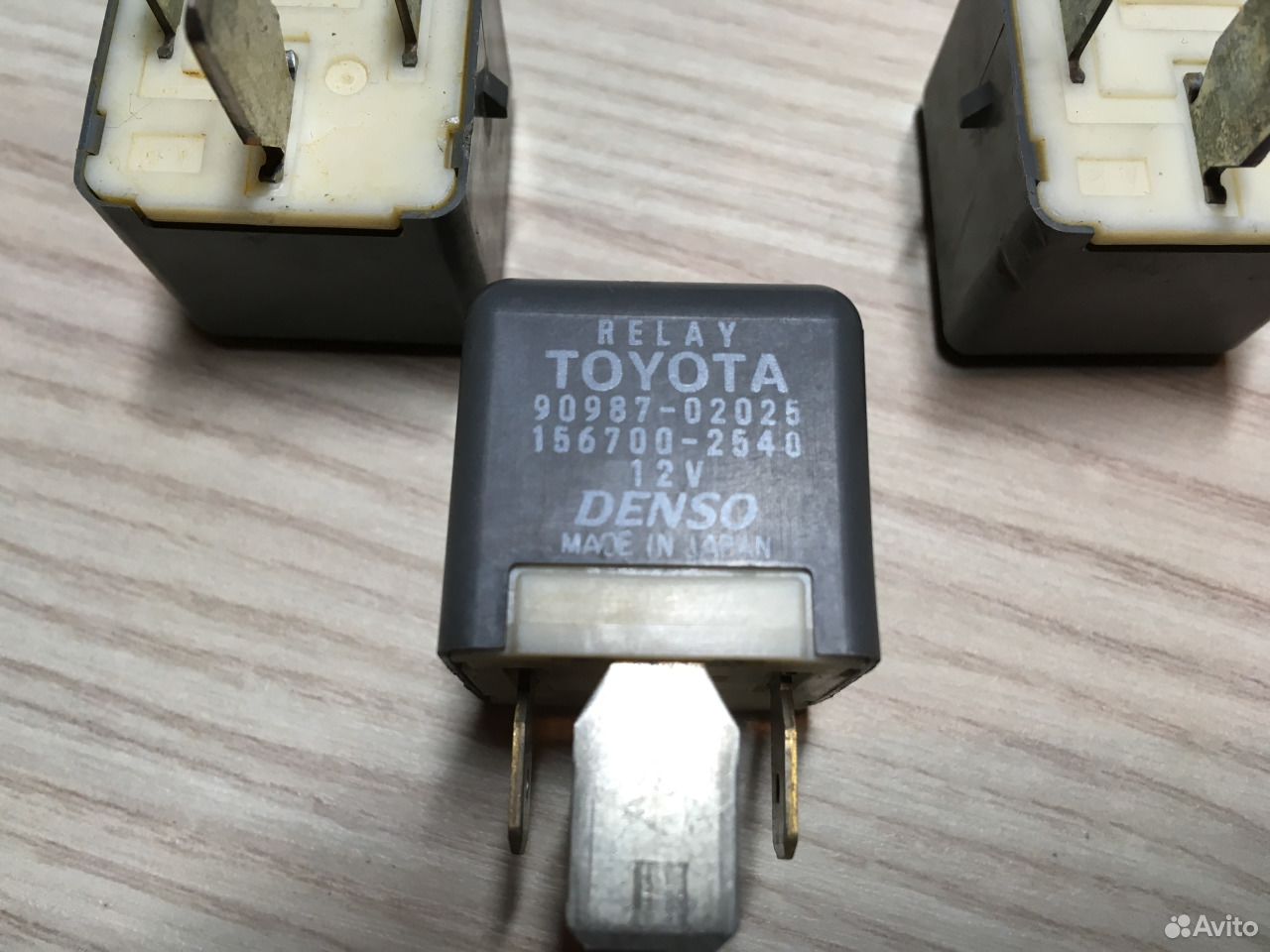 Реле тойота королла. 90987-02025 Реле. Toyota 90987-02025.