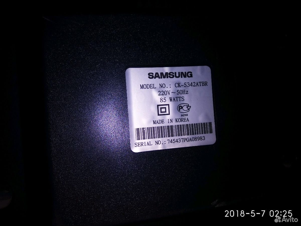 Схема samsung ck 5342atbr