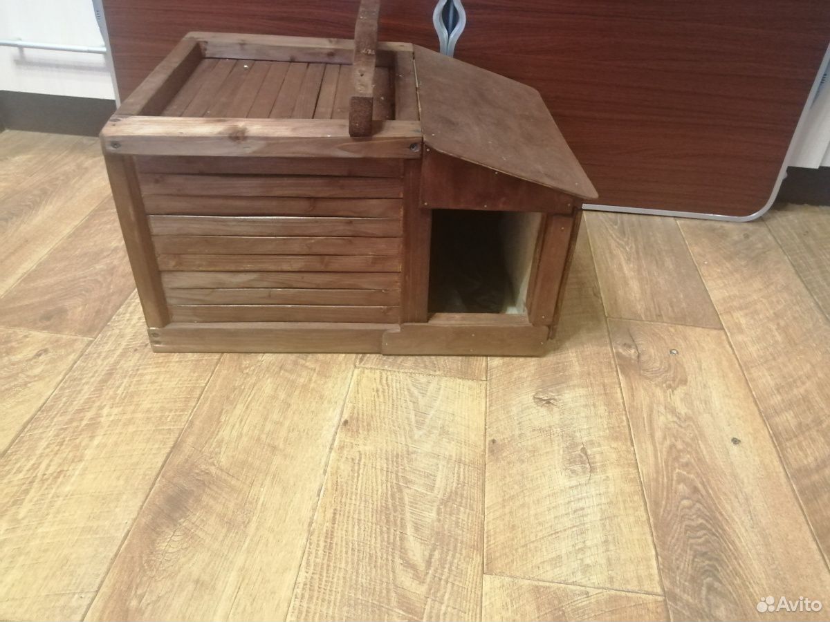 Будка конура для мини собачек в помещении купить на Зозу.ру - фотография № 6
