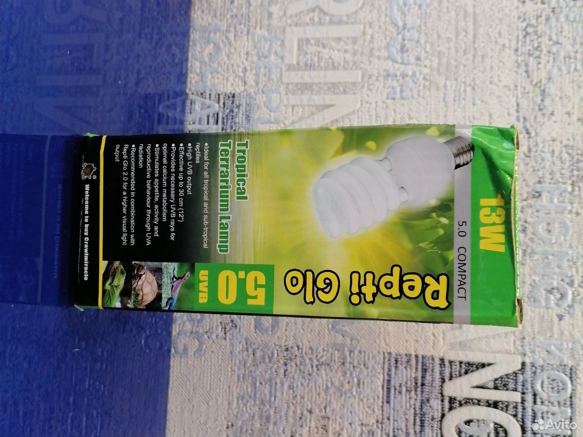 Лампа ультрафиолетовая UVB 5.0 13W купить на Зозу.ру - фотография № 1