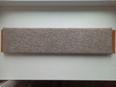 Когтеточка настенная ковролин серая 60 х 14 см