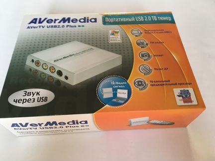 TV- и FM-тюнер AVerMedia avertv USB2.0 Plus