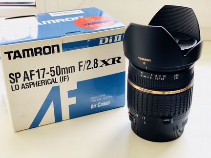 Объектив Tamron 17-50 F/2.8 для Canon