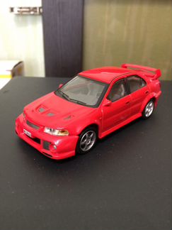 1:43 Mitsubishi Lancer red