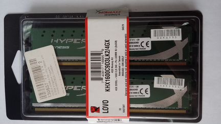 Оперативная память DDR III Kingston 1600 2х2 Гб