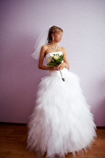 Свадебное платье-трансформер эксклюзивное