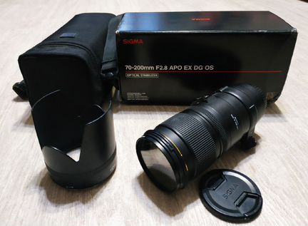 Sigma 70-200 F2.8 APO EX DG OS для Canon