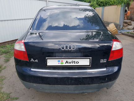 Audi A4 3.0 AT, 2003, седан