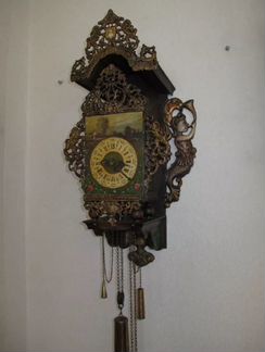 Большие настенные часы Голландия, 1 метр