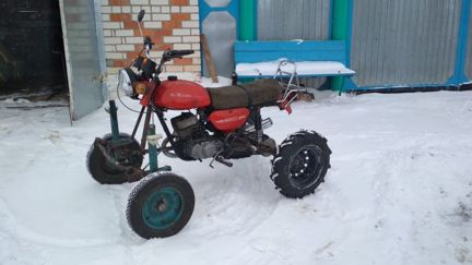 Самодельный квадроцикл на базе Минска