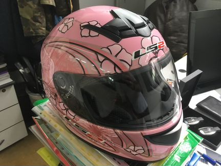 Шлем-интеграл LS2 F350 розовый
