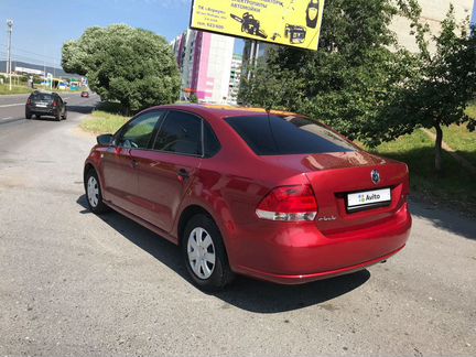 Volkswagen Polo 1.6 МТ, 2012, седан