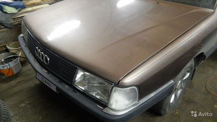 Audi 100 2.1 МТ, 1983, седан, битый