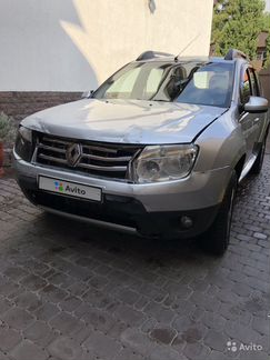 Renault Duster 2.0 AT, 2012, битый, 89 000 км