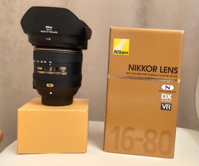 Новый Nikon16-80mm f/2.8-4E ED VR AF-S DX