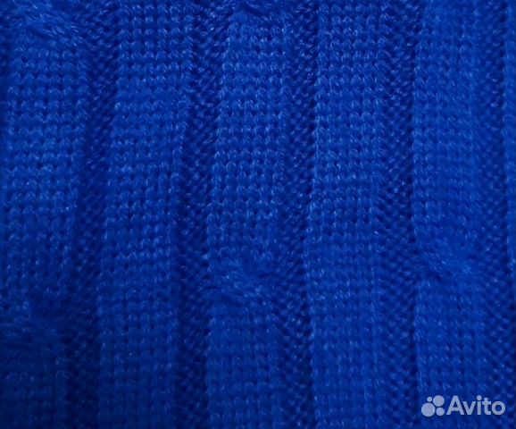 Плед синий Lambi,зеленый Greenfield