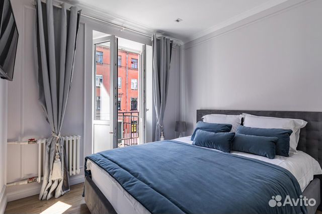 

2-к. квартира, 45 м², 2 кровати