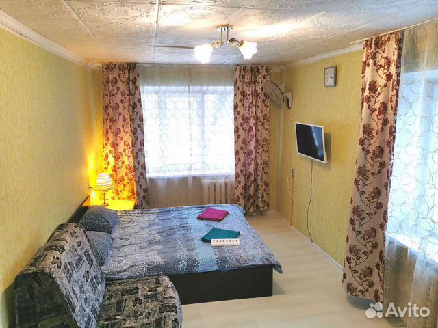 

1-к. квартира, 30 м², 3 кровати