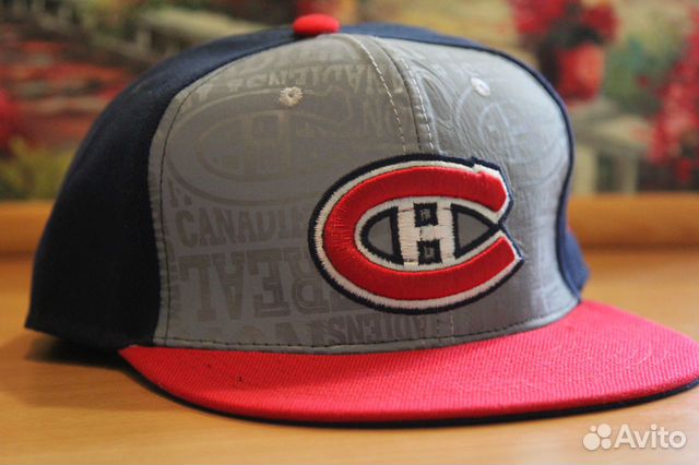 Кепка бейсболка NHL Montreal Canadiens новая. Снэп