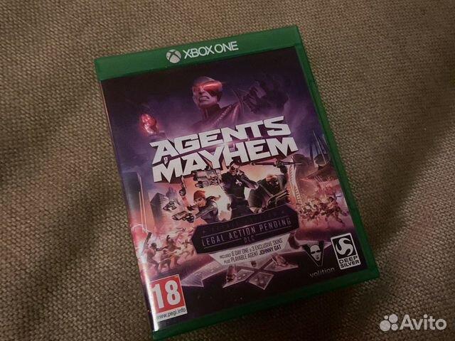 Игра Agents of mayhem для xbox