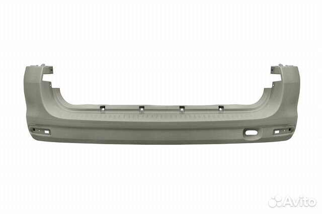 Бампер задний Лада Ларгус 242 Серый базальт новый