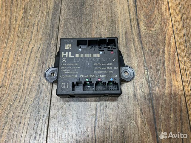 Mercedes Benz W204 Блок комфорта задней левой двер