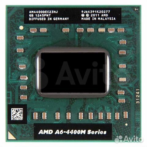 Процессор для ноутбука AMD A6-4400M AM4400DEC23HJ