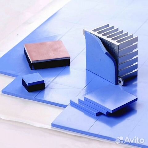 Термопрокладка 100х100х0,5мм, 6 Вт/мк