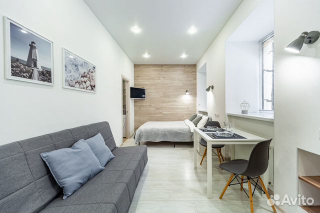 

Квартира-студия, 20 м², 2 кровати
