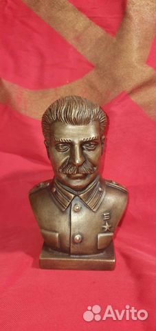 Бюст, бронза Сталин