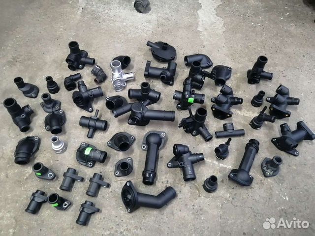 Фланцы водяного охлаждения двс Ауди, Вольксваген