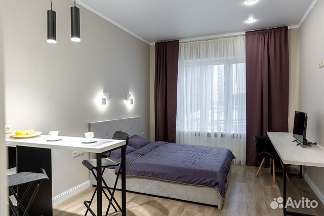 

Квартира-студия, 25 м², 1 кровать