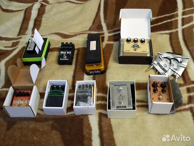 Гитарные педали эффектов