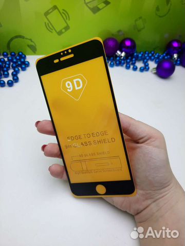 Защитное стекло на iPhone 6/7/8+