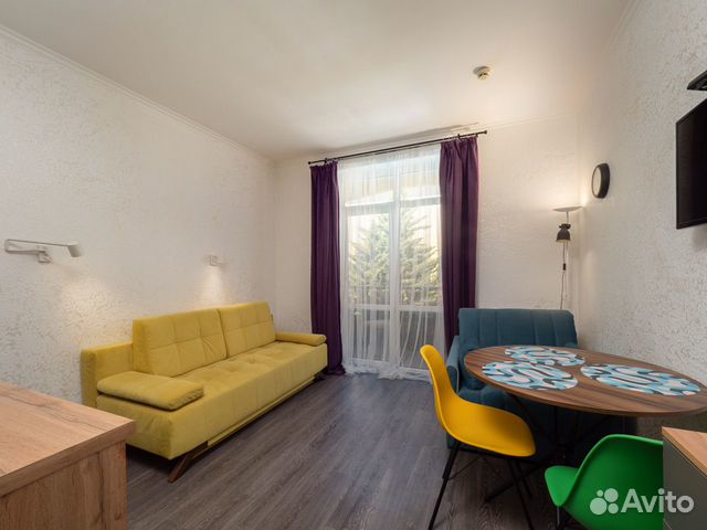

Квартира-студия, 25 м², 2 кровати
