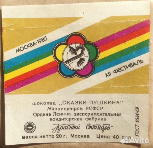 Этикетки от конфет, шоколада, сыра и др. продуктов