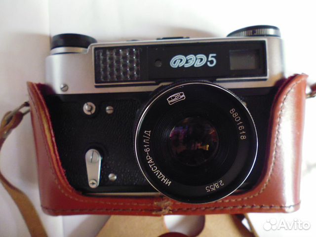 Фотоаппарат, объектив Industar-50-2, лампы