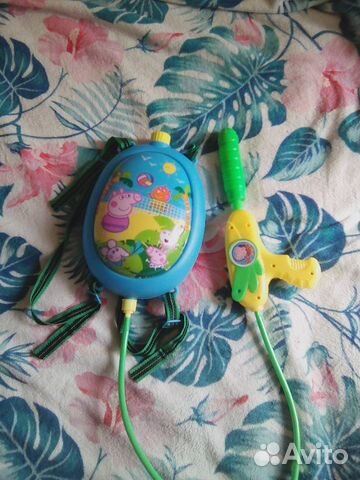 Свинка Пеппа рюкзак-водомет