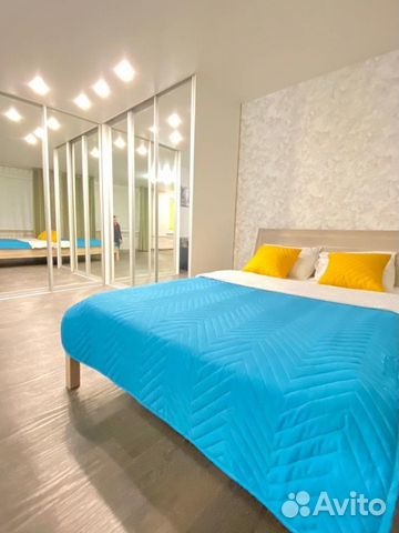 

1-к. квартира, 42 м², 2 кровати