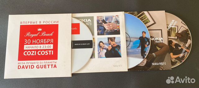Nokia N82 и N73 CD диск