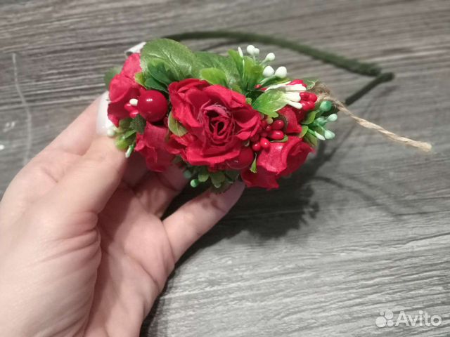 Ободки для волос ручной работы