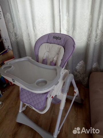 Стульчик шезлонг для кормления babyton как новый