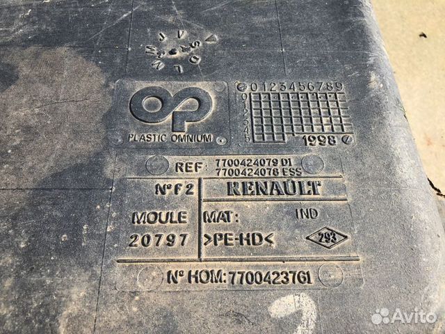 Бак топливный Renault Scenic 1996 1999