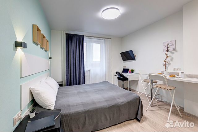 

Квартира-студия, 23 м², 1 кровать