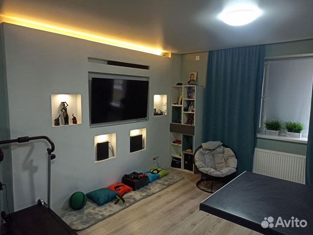 

Квартира-студия, 34 м², 1 кровать