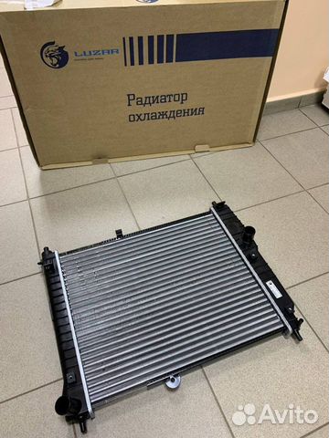 Радиатор охлаждения Chevrolet Aveo 1.2/1.4 MT