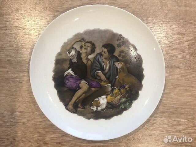 Тарелка настенная Италия