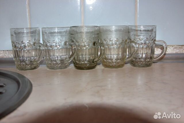 Кружки пивные СССР (5шт)